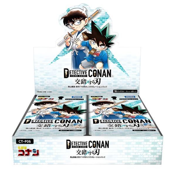 CT-P06 Bài Detective Conan Card Game Case-Booster 06 - Crossed Blades Phù Hợp Để Trưng Bày