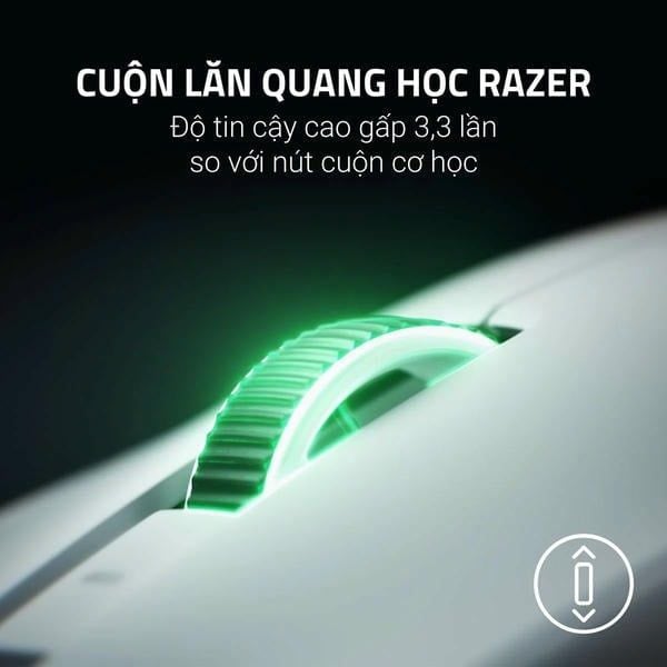 Cuộn lăn quang học Razer độ tin cậy cao trên dòng chuột flagship nShop