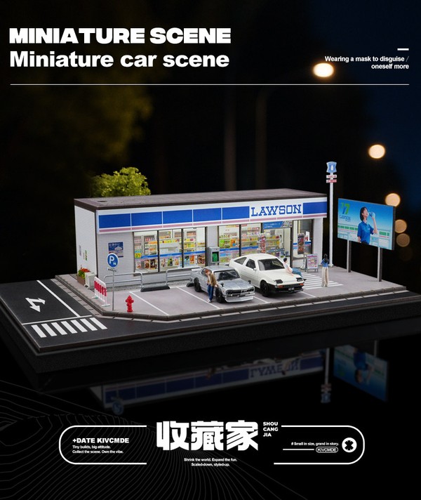 nShop bán Diorama 1:64 Cửa hàng tiện lợi Lawson cỡ lớn SCJ82045-A ship COD giao nhanh tận nhà toàn quốc giá tốt