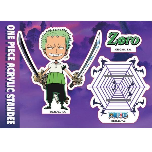 Mô Hình Standee Acrylic Chibi One Piece - Zoro phong cách chibi độc đáo