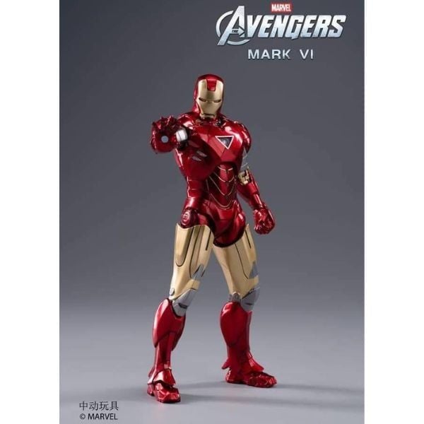 Mô hình nhân vật Marvel Iron Man MK6 ZD Toys ZM03 figure chi tiết đẹp mắt, phù hợp sưu tầm, mua ngay tại nShop