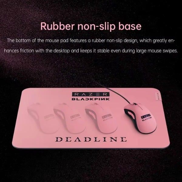 Đế cao su chống trượt trên lót chuột Razer BLACKPINK nShop
