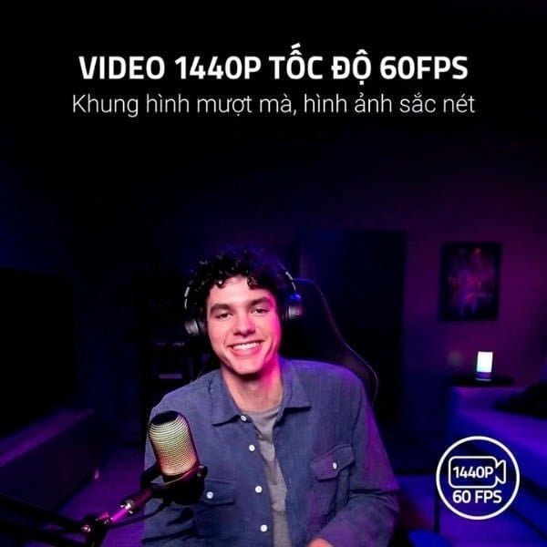 Độ phân giải 1440p 60fps trên Razer Kiyo V2 X nShop