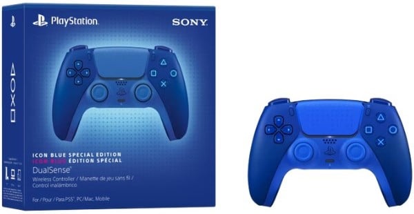 Tay Cầm PS5 DualSense Icon Blue Special Edition bảo hành chính hãng 12 tháng 1 năm