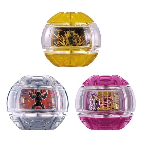 Kamen Rider Zeztz DX Rider Capsem Single Box 04 - màu sắc chi tiết