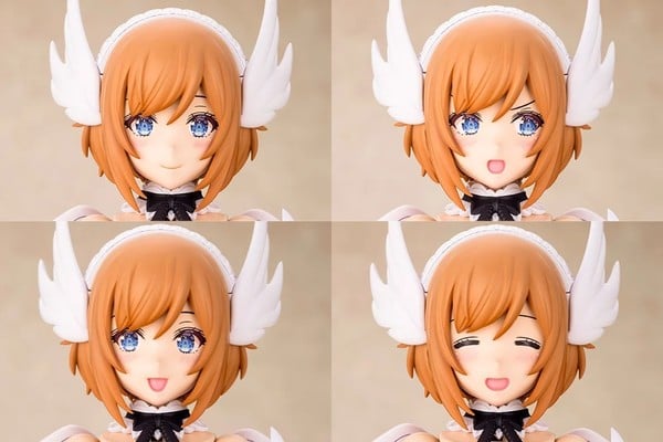 nShop bán Model Kit Grande Scale Arcanadea Lumitea - Kotobukiya AG001 model kit nữ có nhiều face part