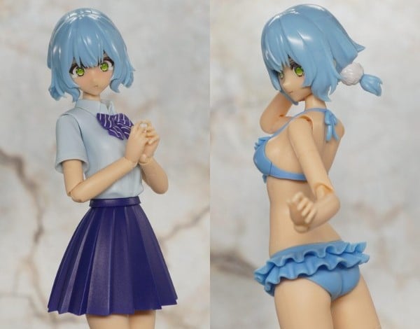 nShop bán model kit Kitsune Miko Arcanadea Yukumo ReACT-C - Kotobukiya AR023 dễ dàng custom với series nữ sinh