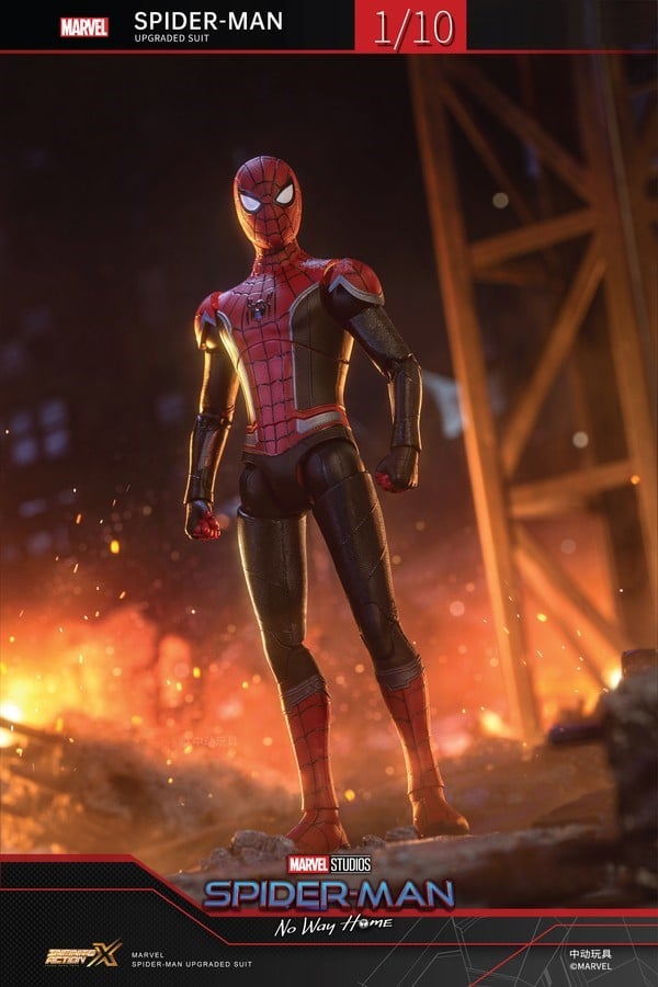 nShop bán Marvel - Spiderman Upgraded Suit No Way Home - ZD Toys ZM16 chính hãng giá tốt chất lượng cao