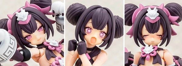 nShop bán Model Kit Megami Device Puni Mofu Long - Kotobukiya KP858 có 3 biểu cảm gương mặt