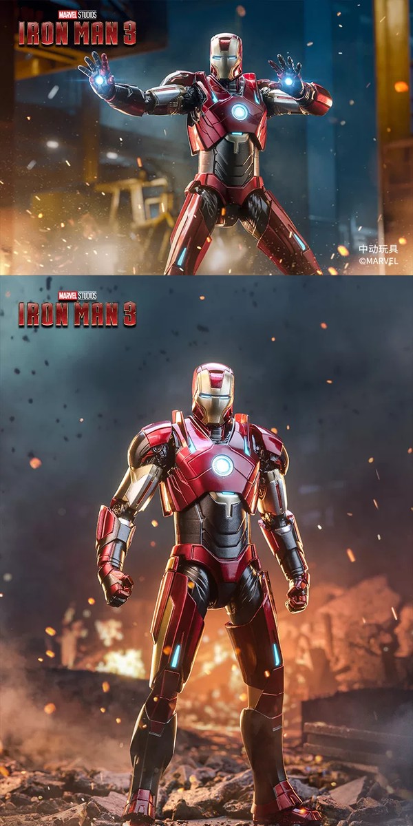 nShop bán Mô hình khớp động Marvel - Iron Man MK16 - ZD Toys - ZM05 làm quà lưu niệm sinh nhật bé trai