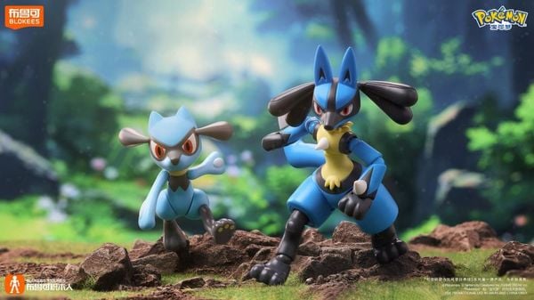 nShop bán mô hình Blokees Pokemon Classic Ver L Lucario 74107 khớp tốt độ bền cao