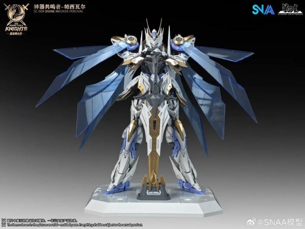 nShop bán mô hình lắp ráp Divine Invoker Percival Deluxe Ver BE SNAA SC-009 chi tiết tương đương RG Bandai