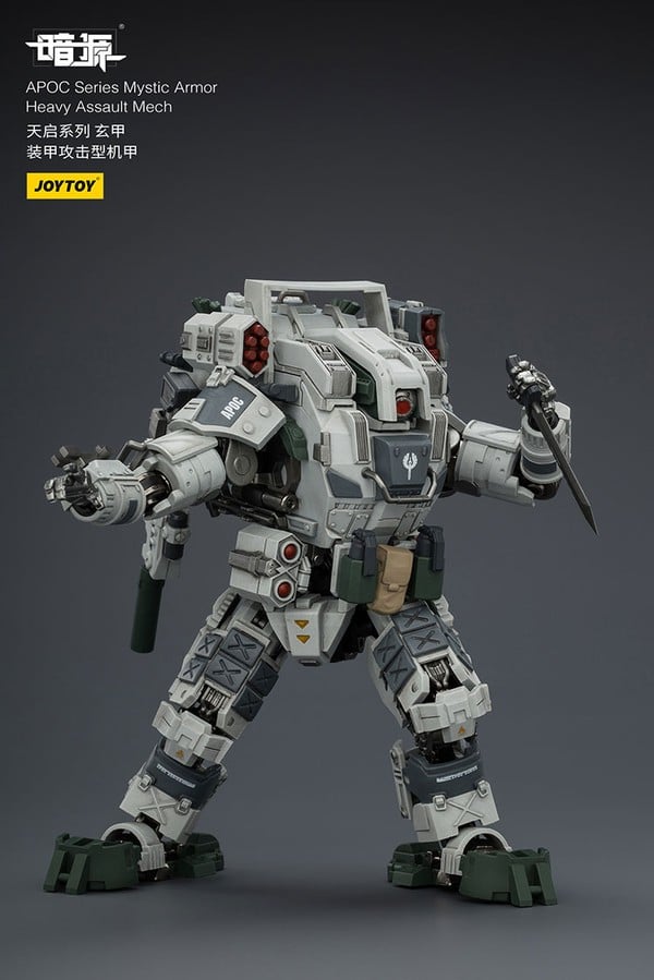 JOY TOY JT03516 APOC Series Mystic Armor Heavy Assault Mech thích hợp làm quà tặng fan mecha