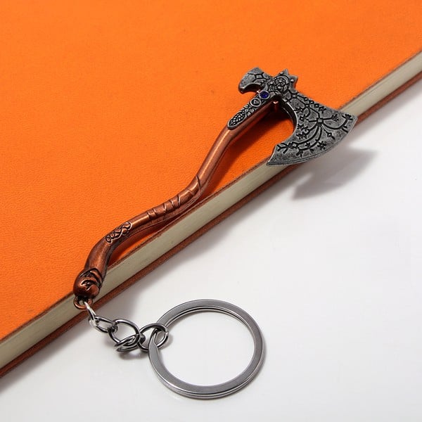 nShop bán Móc khóa God of War Leviathan Axe giúp đánh dấu chùm chìa khóa nhà xe tránh thất lạc