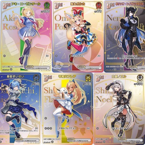 Săn Holomem Rare HR Hololive Official Card Game Booster Pack Vol. 05 Enchant Regalia hBP05 cùng nShop