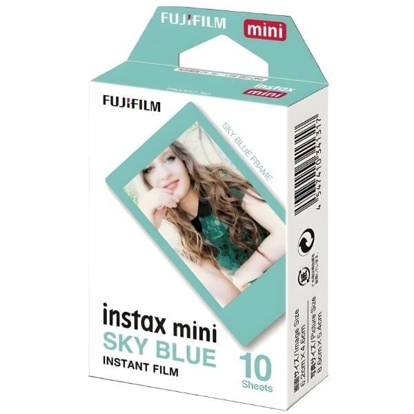 Film Instax Mini Fujifilm - Phim Chụp Ảnh Lấy Liền - Sky Blue - 10 Tấm