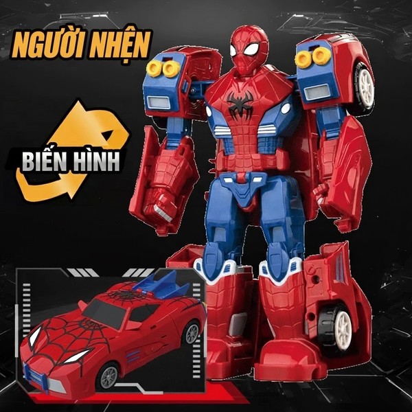 nShop bán Mô hình Marvel - Transform Car - Spider man - ZD Toys - ZC21 ship hỏa tốc 1 tiếng giao nhanh trong ngày