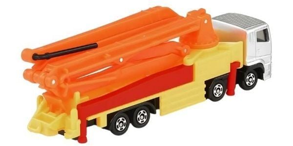 Tomica No. 127 Mitsubishi Fuso Super Great Concrete Pumping Truck Dành Cho Các Fan Mô Hình