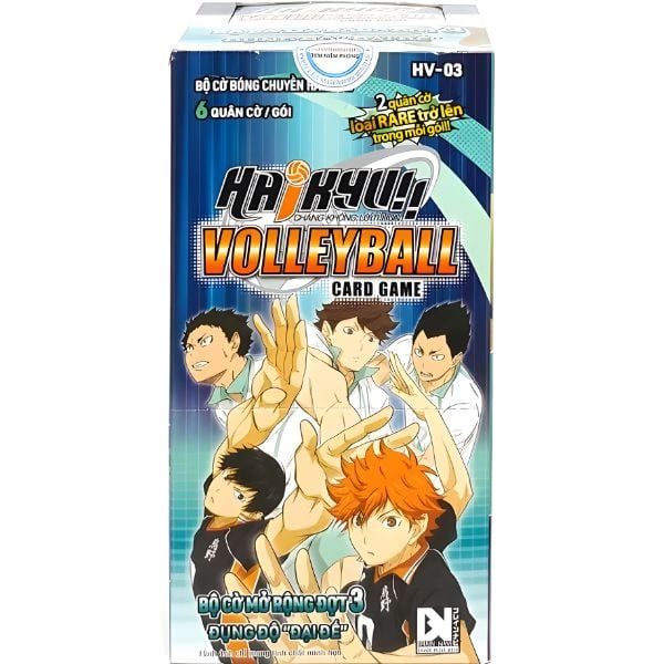 HV-03 Bài Bóng Chuyền Haikyu!! Bộ Cờ Mở Rộng Đợt 3 Đụng Độ Đại Đế bán chính hãng tại nShop