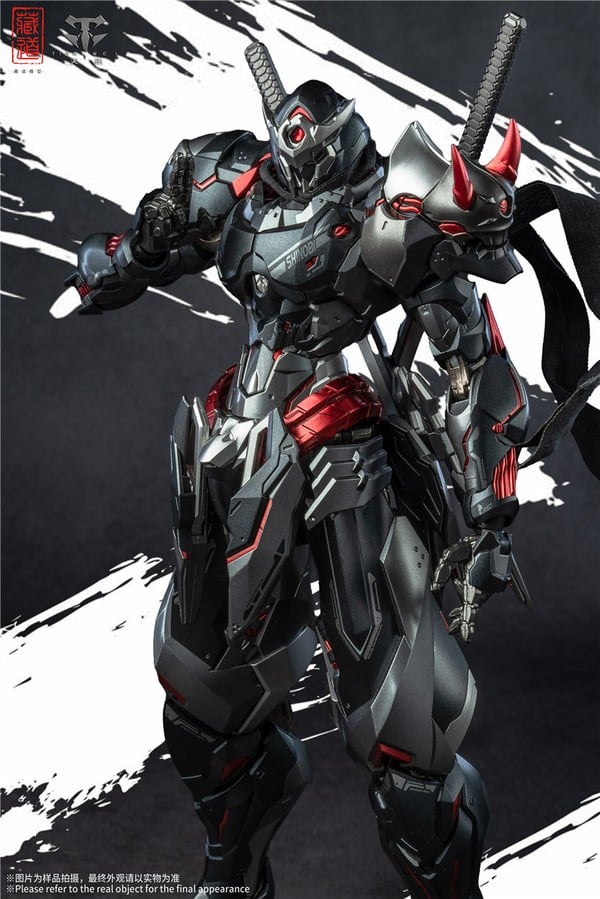mô hình lắp sẵn có khung xương kim loại CangDao CD-07B Shadow Realm Zhan Ming Black Phantom