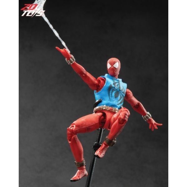 Mô hình trang trí - Marvel - Spider Man - Scarlet Spider - ZD Toys - ZC48 mang kích thước nhỏ gọn, dễ chơi dễ pose dáng