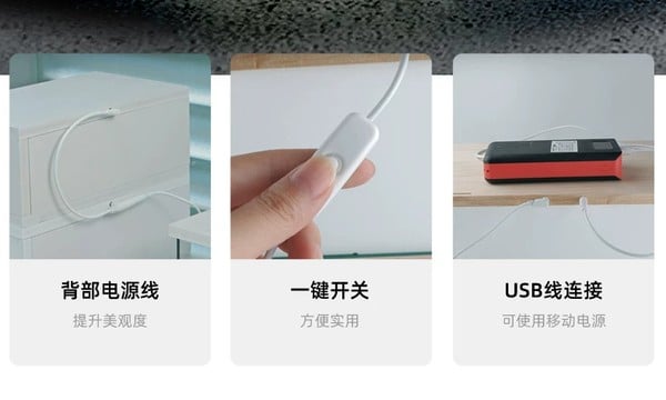 nShop bán Tiểu cảnh Diorama 1:64 Phòng trưng bày xe có đèn SCJ423 có đèn LED cắm dây USB tiện lợi linh hoạt