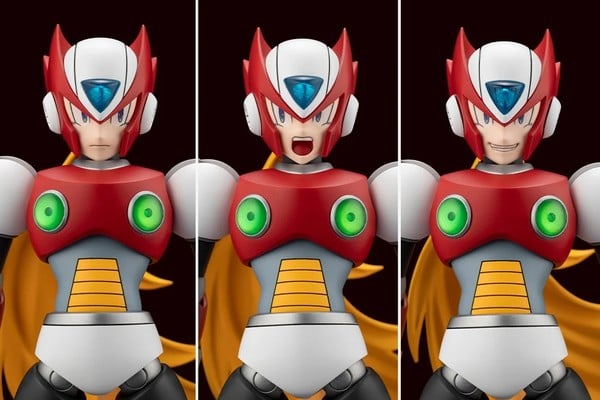 nShop bán Model Kit ZERO 1st Ver - Mega Man X - Kotobukiya KP761 có nhiều biểu cảm gương mặt phù hợp bản cũ