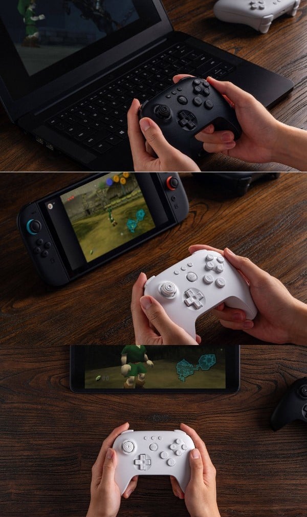 nShop bán Tay Cầm Game 8BitDo 64 Bluetooth Controller kết nối được đa nền tảng không dây