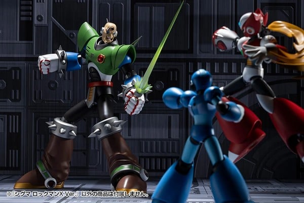 nShop bán Mô hình lắp ráp Sigma Mega Man X Ver - Kotobukiya KP750 làm quà tặng fan game Rockman X4