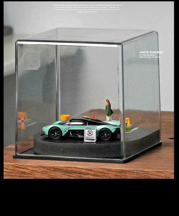 nShop bán Tiểu cảnh Diorama 1:64 Góc đường tròn SCJ82018 Shou Cang Jia trang trí nhà, cửa hàng, quán cà phê giá rẻ