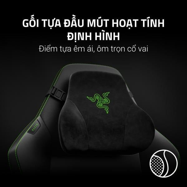 Gối tựa đầu mút hoạt tính của ghế Razer Iskur V2 NewGen