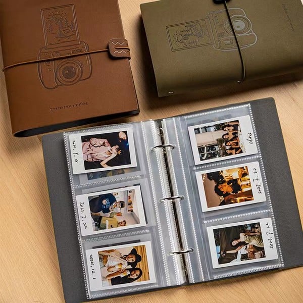 Album Ảnh Instax Mini 3 Ngăn làm quà tặng người thích chụp hình lưu giữ kỉ niệm