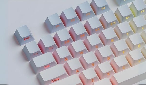 Bộ Keycap bàn phím cơ Veekos Blue Gradient PBT Double-Shot / Cherry profile / 135 nút thiết kế trẻ trung năng động