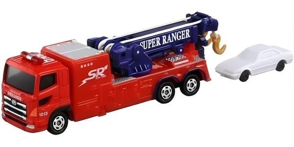 Tomica Long No 132 Yokohama City Fire Bureau Super Ranger Mobility Towing Work Vehicle được bán tại nShop