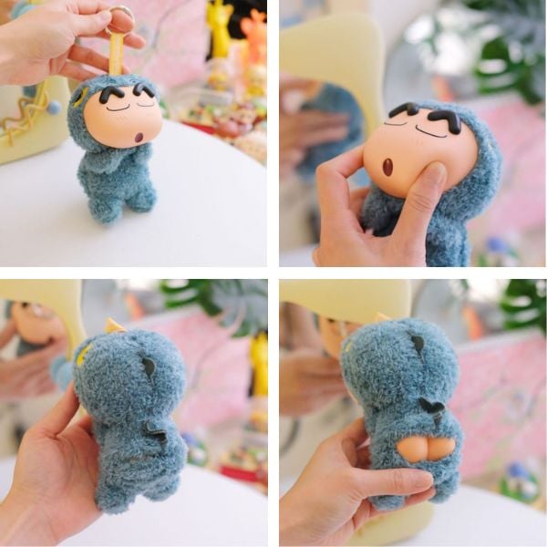 Hộp mù móc khóa nhồi bông Crayon Shinchan COS Blind Box nShop ship hỏa tốc 1 tiếng giao nhanh trong ngày