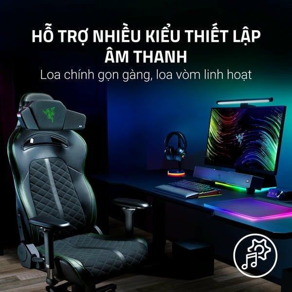 Hỗ trợ nhiều kiểu thiết lập âm thanh trên Razer Clio nShop