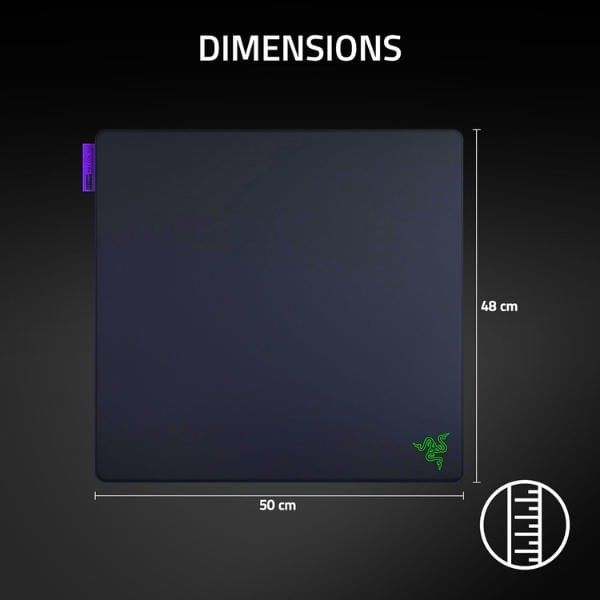 Thông số kích thước thực tế của lót chuột Razer Gigantus V2 Pro L nShop