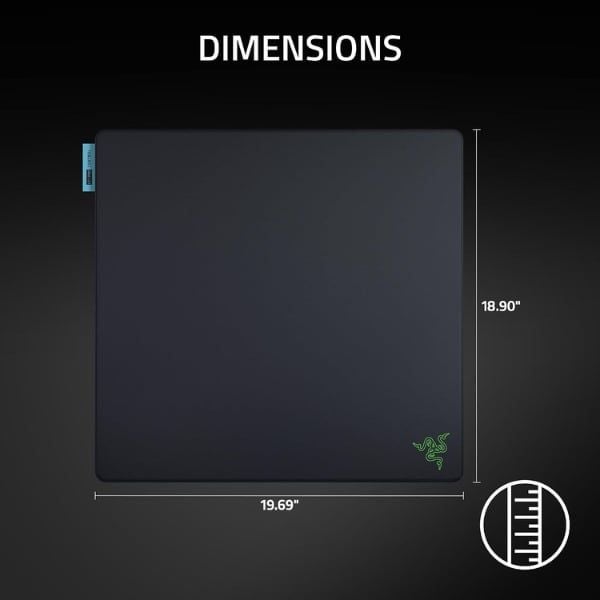 Thông số kích thước thực tế của lót chuột Razer Gigantus V2 Pro L nShop