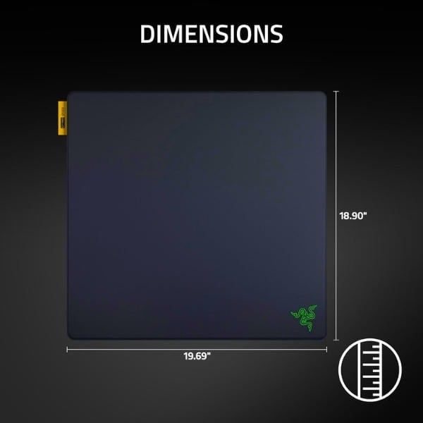 Thông số kích thước thực tế của lót chuột Razer Gigantus V2 Pro L nShop