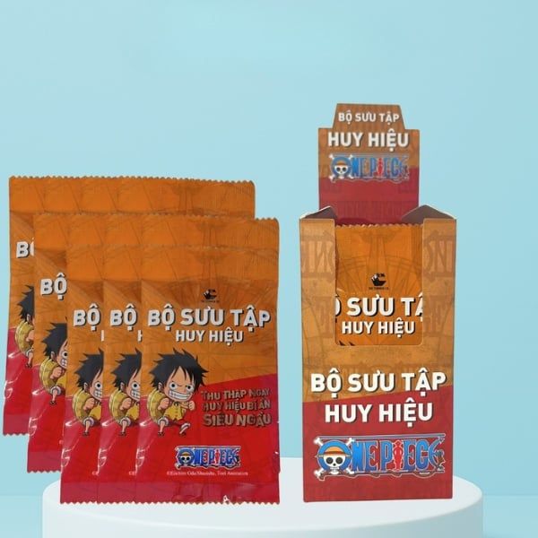 Bộ sưu tập túi mù 13 huy hiệu One Piece - sản phẩm chính hãng