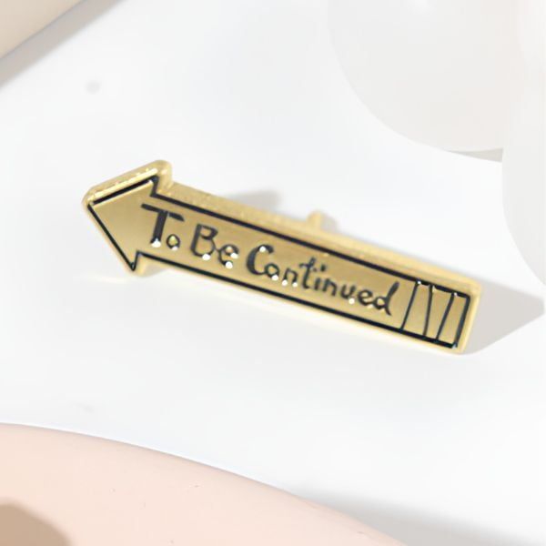 Huy Hiệu Jojo Continued Metal Pin - phù hợp để trang trí