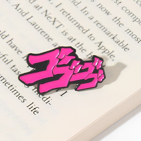 Huy Hiệu Jojo SFX Metal Pin - màu sắc chi tiết