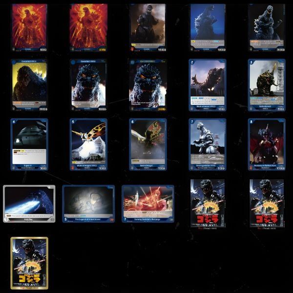 Godzilla Official Card Game Start Deck Vol.02 Heisei Series - GZCGE-SD02 nShop ship hỏa tốc COD 1 tiếng