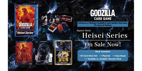 Godzilla Official Card Game Start Deck Vol.02 Heisei Series - GZCGE-SD02 nShop ship COD giao nhanh toàn quốc