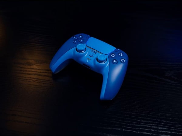 Tay Cầm PS5 DualSense Icon Blue Special Edition kết nối được cho PlayStation PC Mac iPad iOS