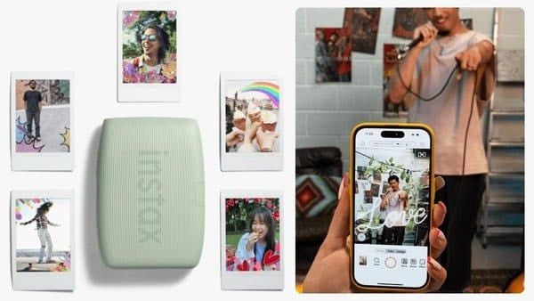 Fujifilm Instax Mini Link 3 in ảnh với nhiều hiệu ứng AR và sticker độc đáo