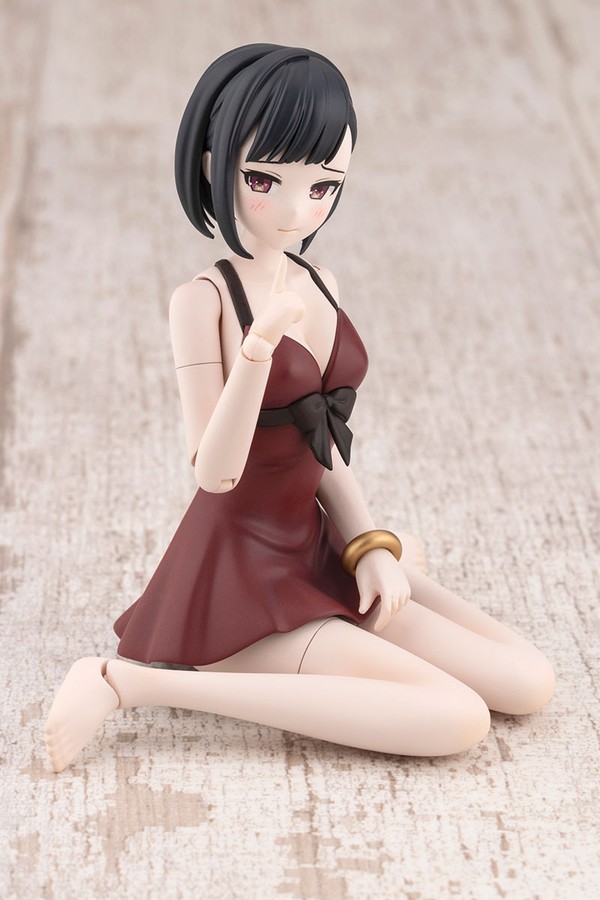 model kit Sousai Shojo Teien Yomi Swim Style Kotobukiya JK087 dáng ngồi chữ W khớp tốt biên độ cử động cao