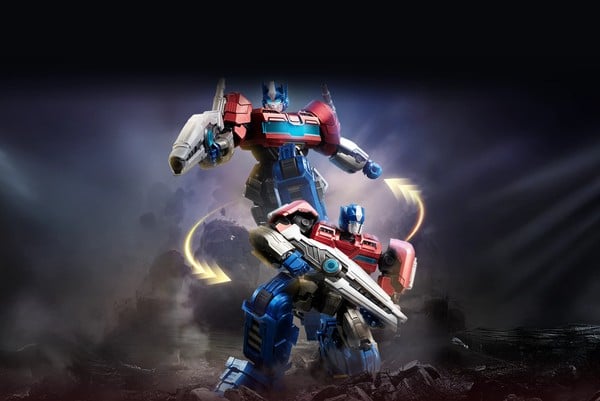 nShop bán mô hình Transformers ONE Action Edition 04 Optimus Prime Orion Pax có 2 form để tùy chỉnh thay đổi