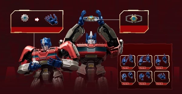 nShop bán mô hình Transformers ONE Action Edition 04 Optimus Prime Orion Pax gồm nhiều phụ kiện bonus thú vị