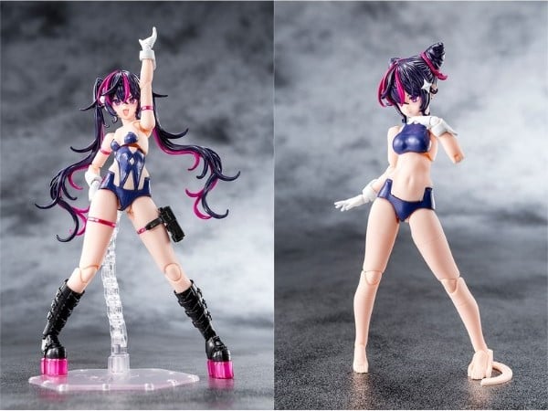 nShop bán Megami Device Desire Maiden Raider - Kotobukiya KP800 có hai kiểu tóc dài và tóc cột xinh đẹp